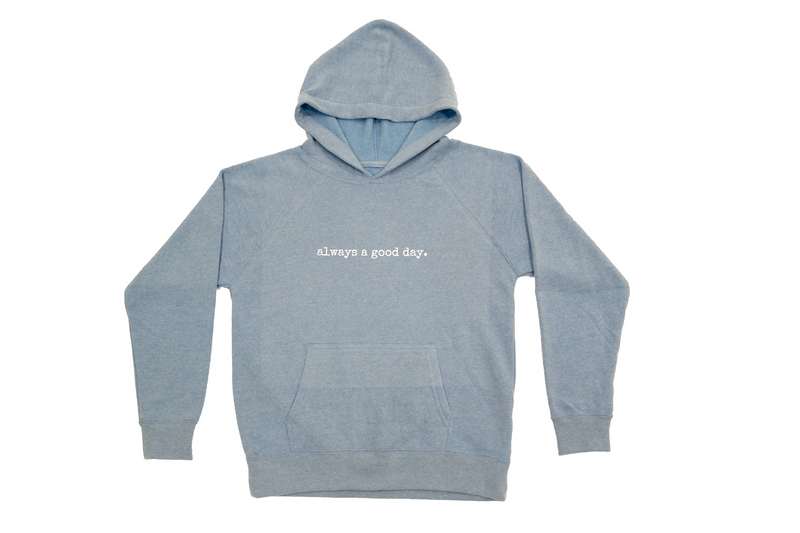 Unisex Youth Hoodie (Pacific Blue)